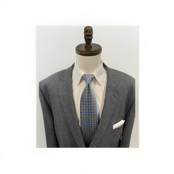 100% SILK HAINES BONNER OF LONDON SPORT COAT 3XL 54L-56L GREAT CONDITION!